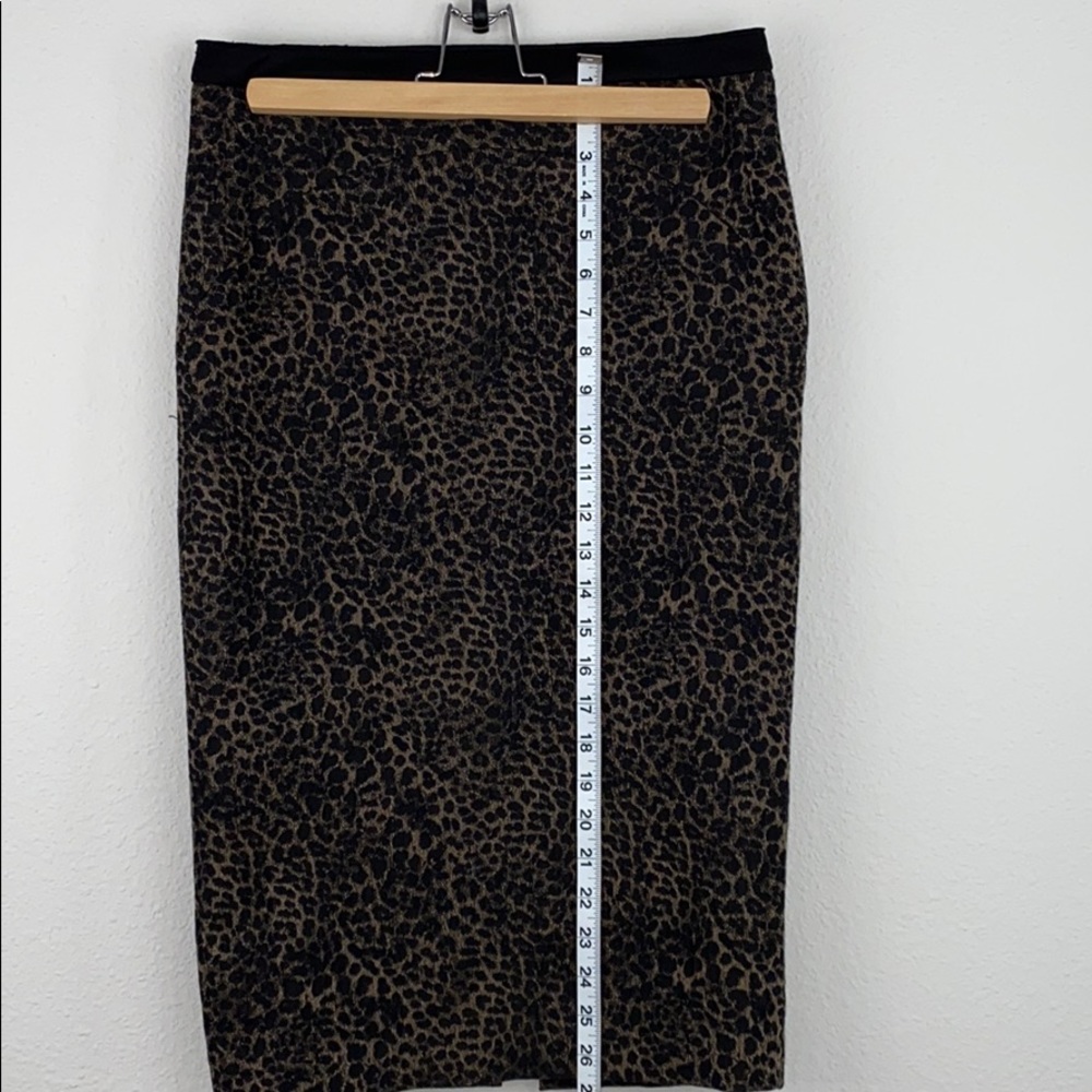 Seventy by Sergio Tegon leopard pencil skirt
